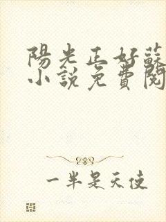 阳光正好苏玥玥小说免费阅读