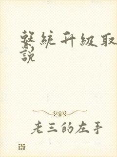 系统升级取液小说