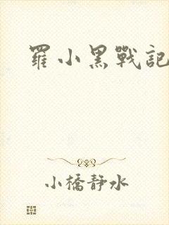 罗小黑战记小说