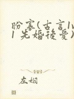 盼寡(古言1v1 先婚后爱)荔枝好多