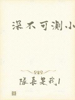 深不可测小说