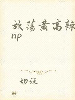 放荡黄高辣h文np