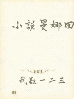 小说曼娜回忆录