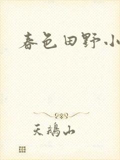 春色田野小说