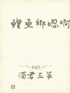 鲤鱼乡嗯啊