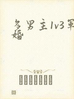 多男主1v3军婚