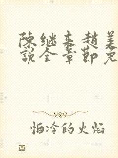 陈继来赵美媛小说全章节免费阅读