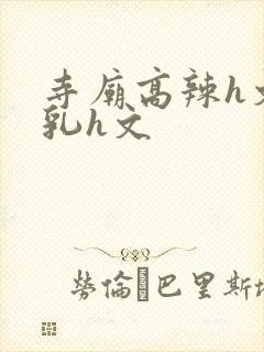 寺庙高辣h文乱乳h文