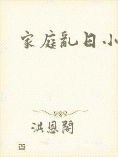 家庭乱日小说