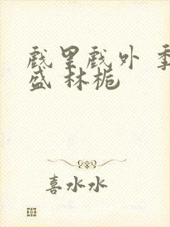 戏里戏外 季淮盛 林栀