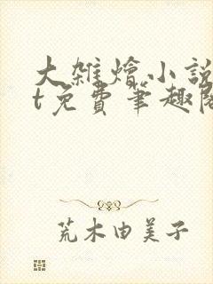 大杂烩小说txt免费笔趣阁