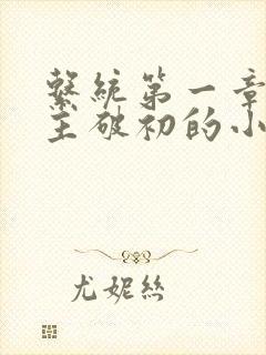 系统第一章给宿主破初的小说