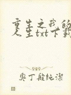 重生之我的书记人生txt下载
