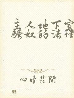 主人地下室惩罚骚奴的法律后果