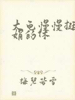 大龟慢慢挺进张娟的休