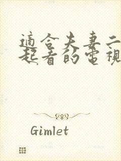 适合夫妻二人一起看的电视剧