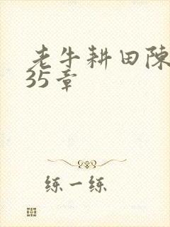 老牛耕田陈雪435章