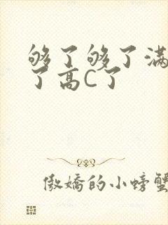 够了够了满到C了高C了