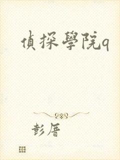 侦探学院q