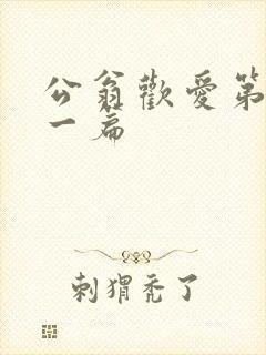 公翁欢爱第三十一篇