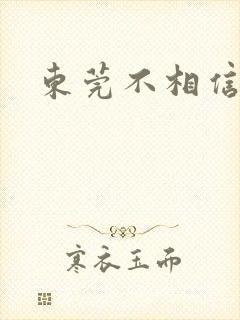 东莞不相信眼泪