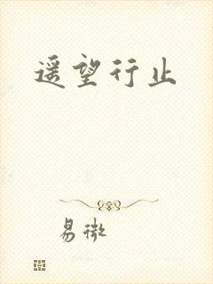 遥望行止