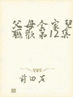 父母全家儿女大联欢第12集