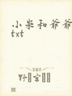 小米和爷爷全篇txt