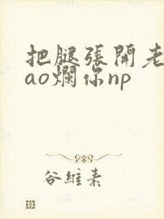 把腿张开老子cao烂你np