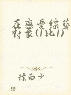 在恋爱综艺里搞对象(1比1)