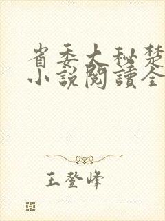 省委大秘楚东恒小说阅读全文