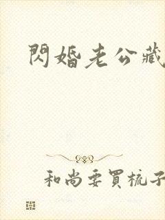 闪婚老公藏不住