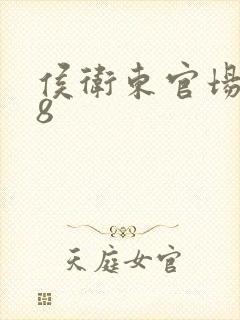 侯卫东官场笔记8