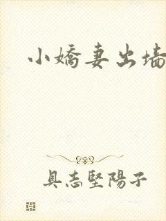小娇妻出墙记