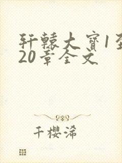轩辕大宝1至720章全文