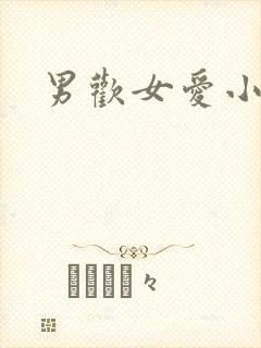 男欢女爱小说