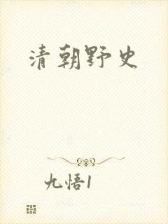 清朝野史
