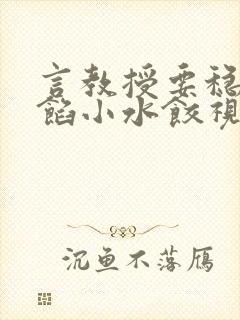 言教授要稳住肉馅小水饺视频