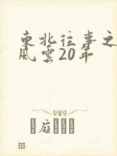 东北往事之黑道风云20年
