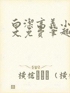 白洁高义小说全文免费笔趣阁阅读高