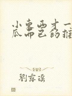 小东西才一根黄瓜而已的推荐书