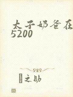 太子奶爸在花都5200