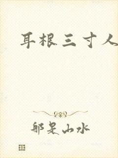 耳根三寸人间