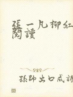 张一凡柳红免费阅读