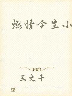 燃情今生小说