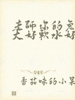 老师你的兔子好大好软水好多