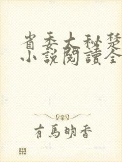 省委大秘楚东恒小说阅读全文