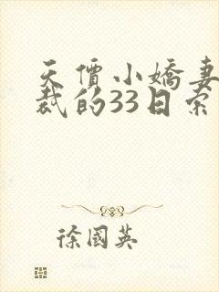 天价小娇妻,总裁的33日索情全文免费