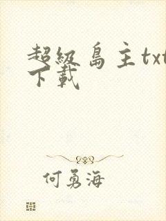 超级岛主txt下载