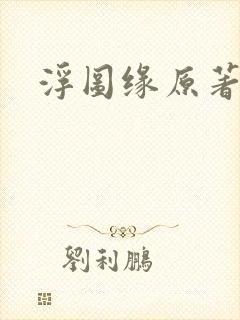 浮图缘原著小说